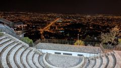 public place or city scene