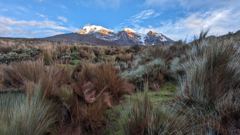 snow-capped mountain landscape