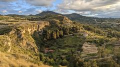 mountain or valley landscape