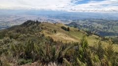 ridge overlook and city