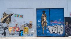 mural on wall