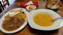 served meal or drink