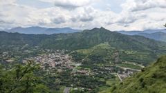 mountain or valley landscape