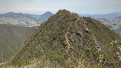 trail or route scene