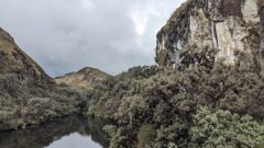mountain or valley landscape
