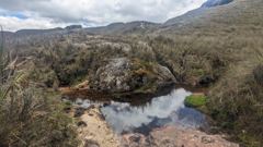 small highland pond