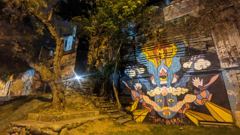 mural or street art