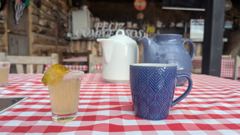 served meal or drink