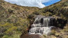 waterfall cascade