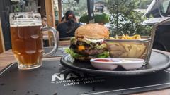 served meal or drink