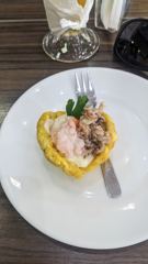 served meal or drink