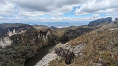rocky highland ravine