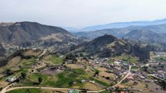 village in valley