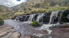waterfall cascade