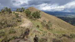 trail or route scene
