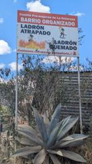 trail or business sign