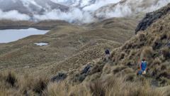 trail or route scene