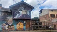 mural on building wall