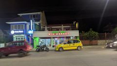 public place or city scene