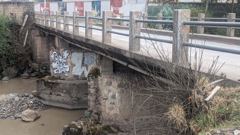 bridge over river channel