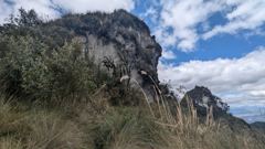 rocky mountain outcrop