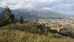 city and mountain overlook